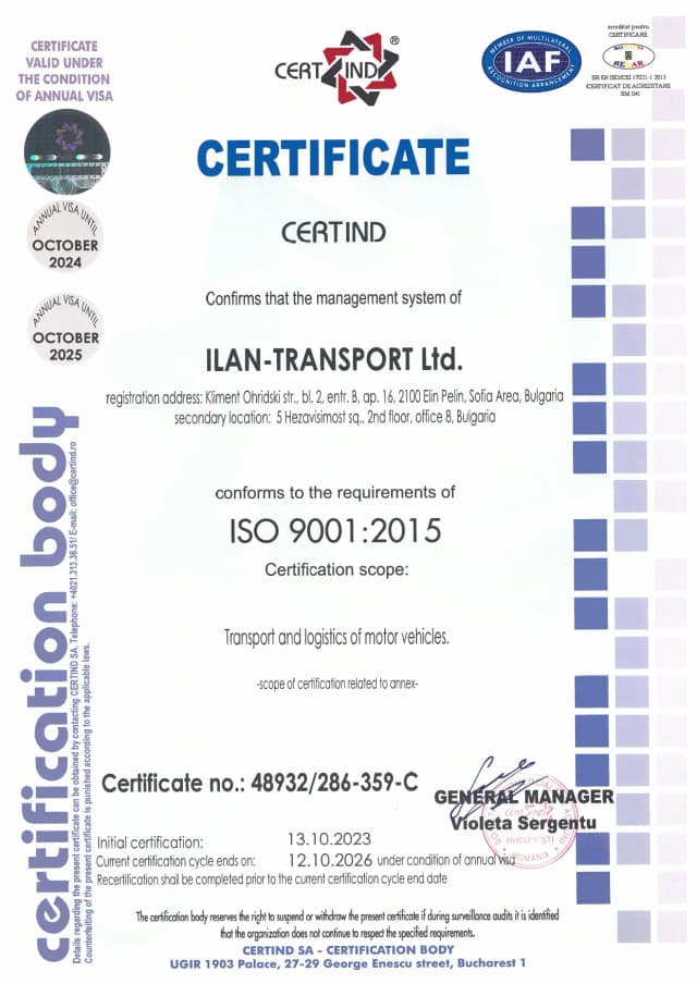 ISO 9001 Certified